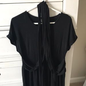 Midi wrap dress